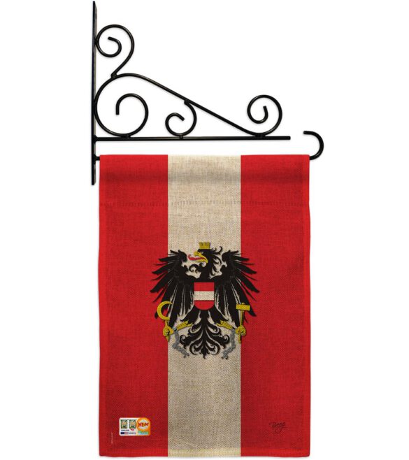 Austria - Nationality Flags of the World Vertical Impressions Decorative Flags HG108119 Made In USA - Image 13