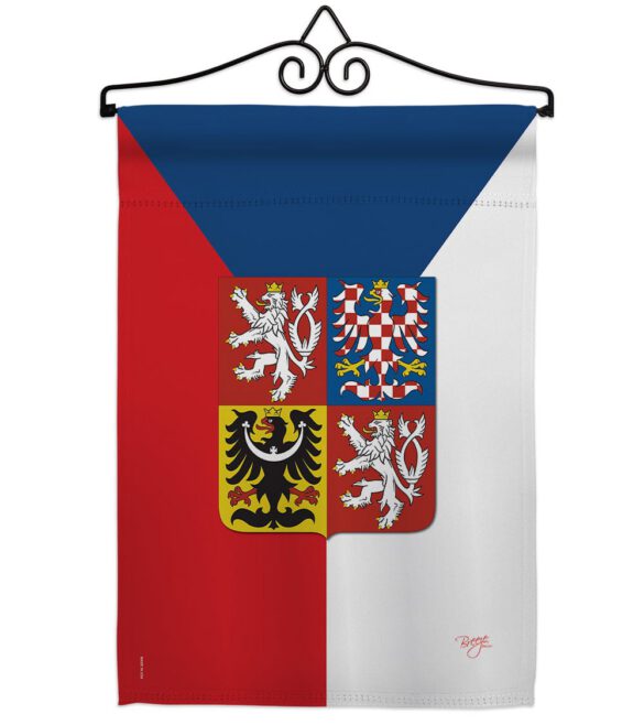 Czech - Nationality Flags of the World Vertical Impressions Decorative Flags HG108120 Made In USA - Image 7