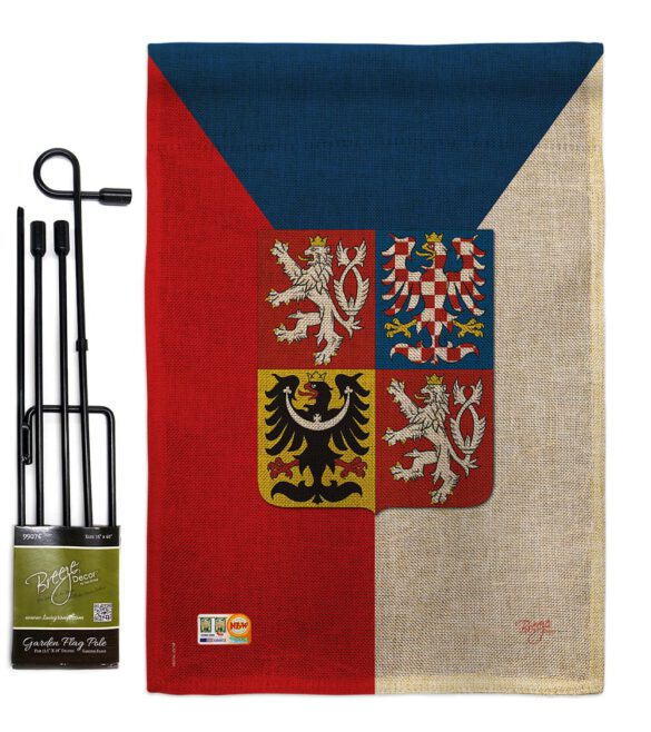 Czech - Nationality Flags of the World Vertical Impressions Decorative Flags HG108120 Made In USA - Image 9