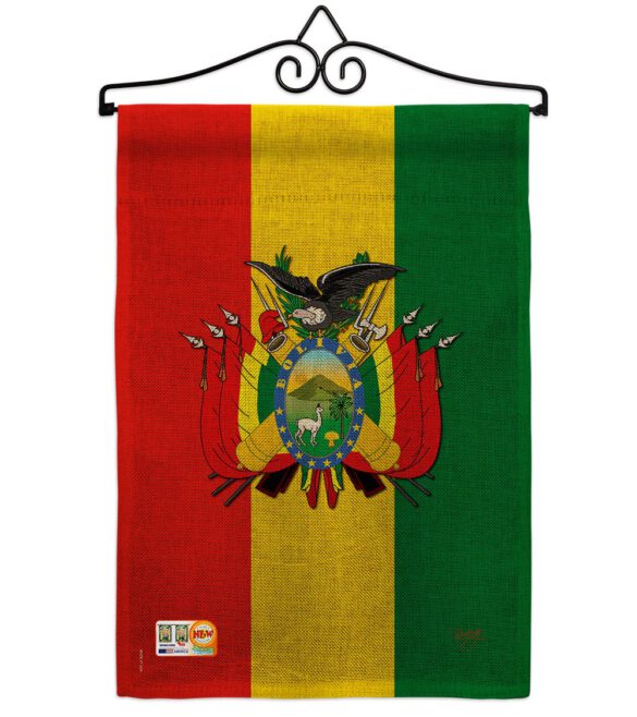 Bolivia - Nationality Flags of the World Vertical Impressions Decorative Flags HG108155 Made In USA - Image 10