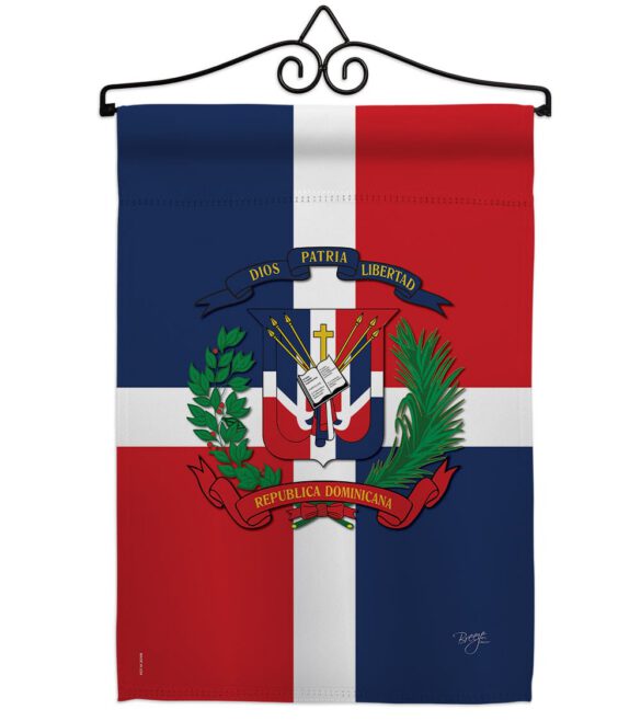 Dominican Republic - Nationality Flags of the World Vertical Impressions Decorative Flags HG108156 Made In USA - Image 7