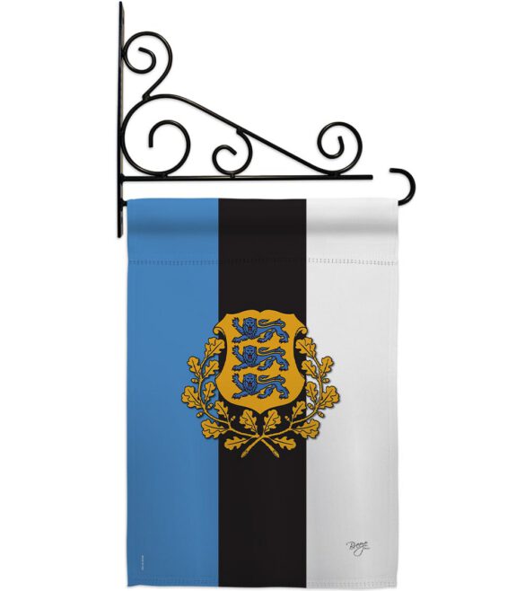 Estonia - Nationality Flags of the World Vertical Impressions Decorative Flags HG108171 Made In USA - Image 11