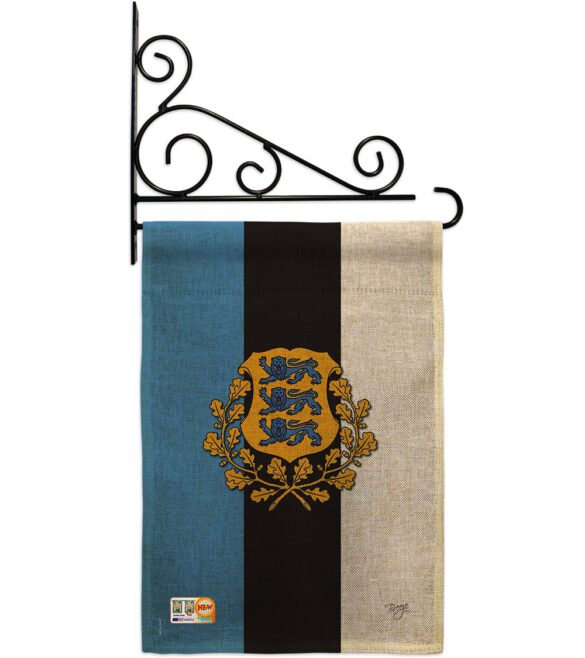 Estonia - Nationality Flags of the World Vertical Impressions Decorative Flags HG108171 Made In USA - Image 12