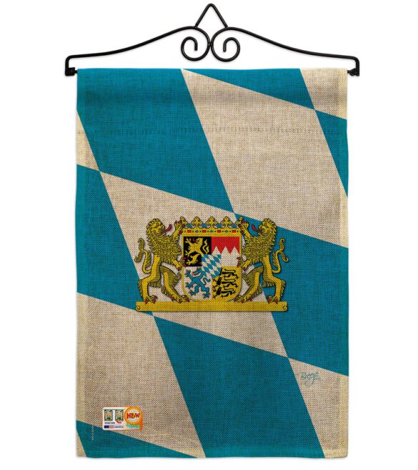 Bavaria - Nationality Flags of the World Vertical Impressions Decorative Flags HG108202 Made In USA - Image 11