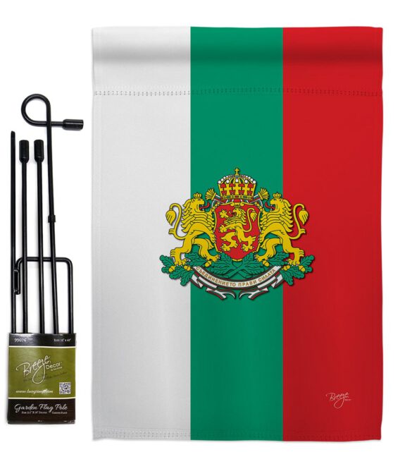 Bulgaria - Nationality Flags of the World Vertical Impressions Decorative Flags HG108204 Made In USA - Image 4