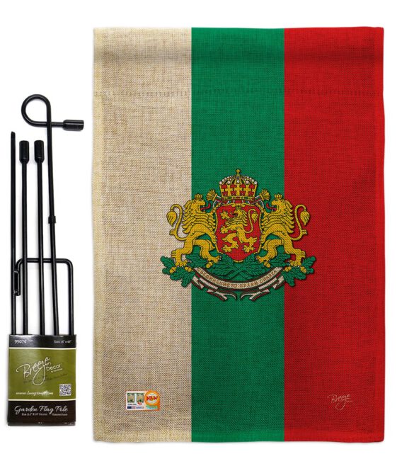 Bulgaria - Nationality Flags of the World Vertical Impressions Decorative Flags HG108204 Made In USA - Image 9