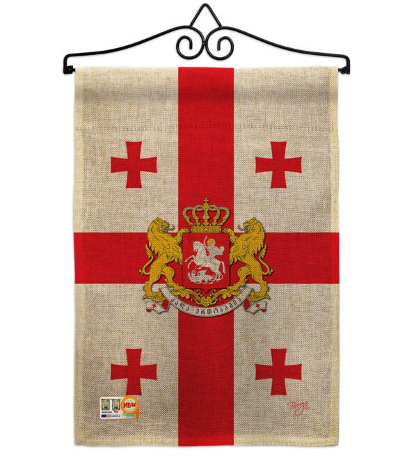 Georgia Republic - Nationality Flags of the World Vertical Impressions Decorative Flags HG108212 Made In USA - Image 10
