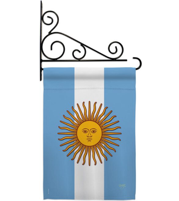 Argentina - Nationality Flags of the World Vertical Impressions Decorative Flags HG108214 Made In USA - Image 12