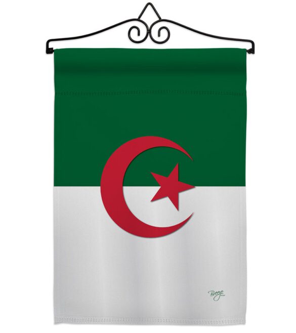 Algeria - Nationality Flags of the World Vertical Impressions Decorative Flags HG108216 Made In USA - Image 8