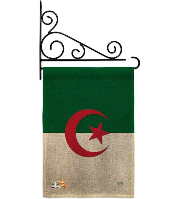Algeria - Nationality Flags of the World Vertical Impressions Decorative Flags HG108216 Made In USA - Image 13