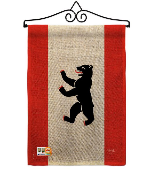 Berlin - Nationality Flags of the World Vertical Impressions Decorative Flags HG108232 Made In USA - Image 10