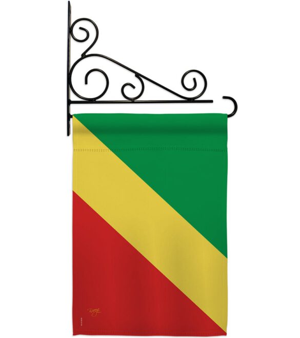 Congo - Nationality Flags of the World Vertical Impressions Decorative Flags HG108293 Made In USA - Image 11
