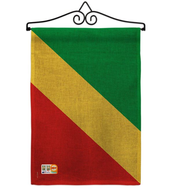 Congo - Nationality Flags of the World Vertical Impressions Decorative Flags HG108293 Made In USA - Image 10