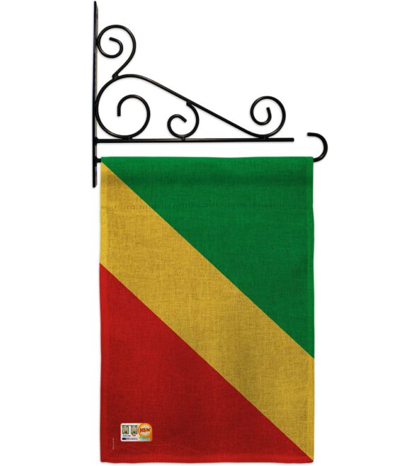 Congo - Nationality Flags of the World Vertical Impressions Decorative Flags HG108293 Made In USA - Image 12