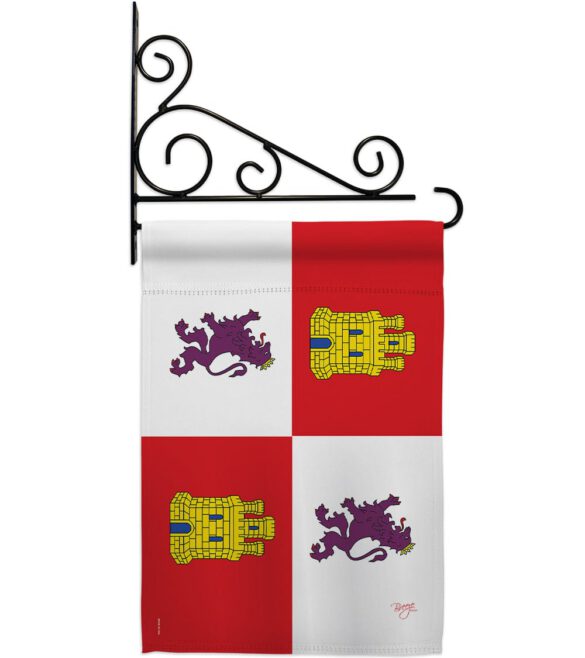 Castile and León - Nationality Flags of the World Vertical Impressions Decorative Flags HG108323 Made In USA - Image 11