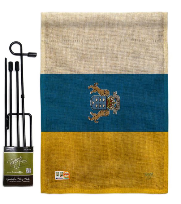 Canary Islands - Nationality Flags of the World Vertical Impressions Decorative Flags HG108375 Made In USA - Image 9