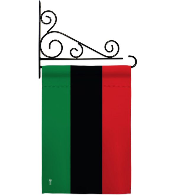 African American - Nationality Flags of the World Vertical Impressions Decorative Flags HG140001 Made In USA - Image 12