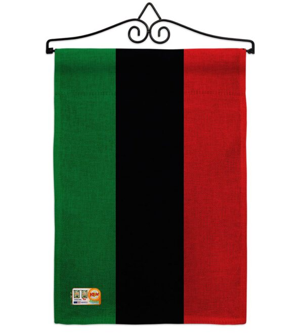African American - Nationality Flags of the World Vertical Impressions Decorative Flags HG140001 Made In USA - Image 11