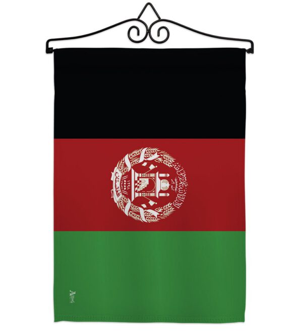 Afghanistan - Nationality Flags of the World Vertical Impressions Decorative Flags HG140002 Made In USA - Image 8