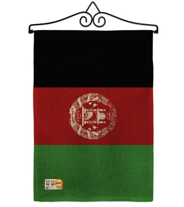 Afghanistan - Nationality Flags of the World Vertical Impressions Decorative Flags HG140002 Made In USA - Image 11