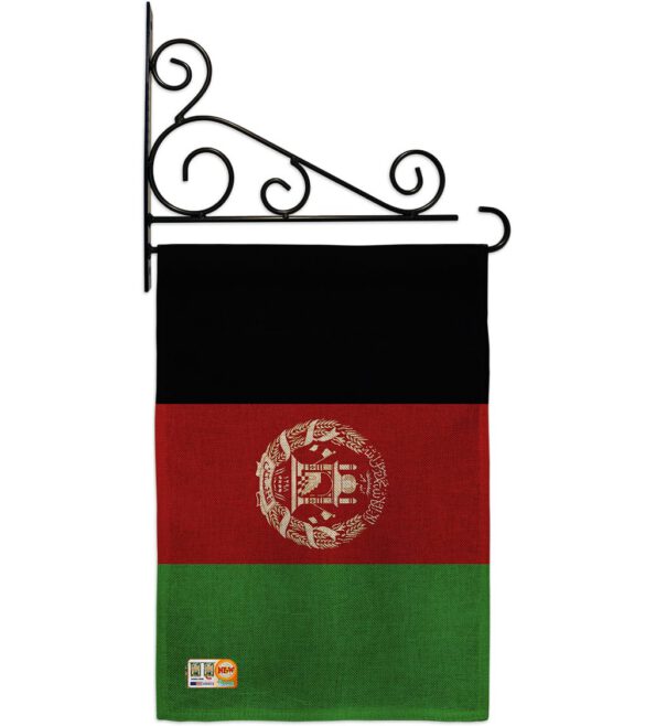 Afghanistan - Nationality Flags of the World Vertical Impressions Decorative Flags HG140002 Made In USA - Image 13