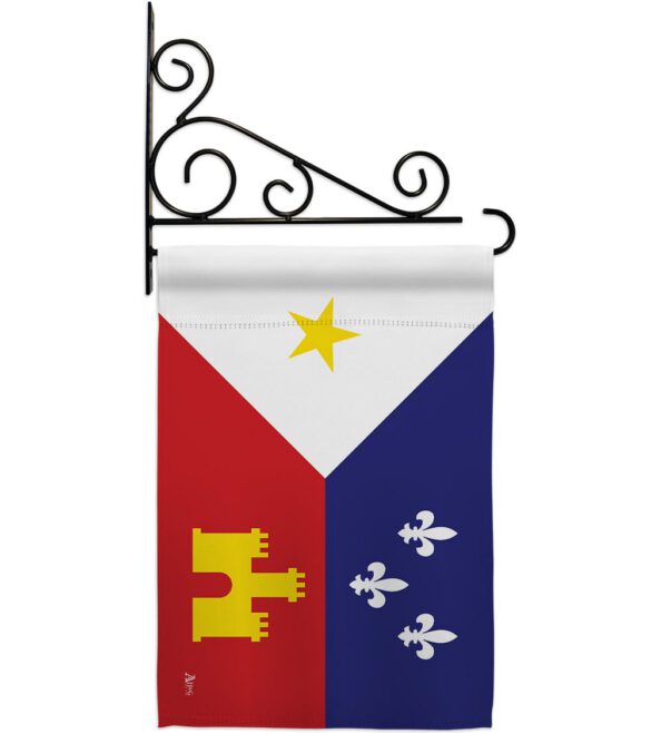 Acadiana - Nationality Flags of the World Vertical Impressions Decorative Flags HG140004 Made In USA - Image 12