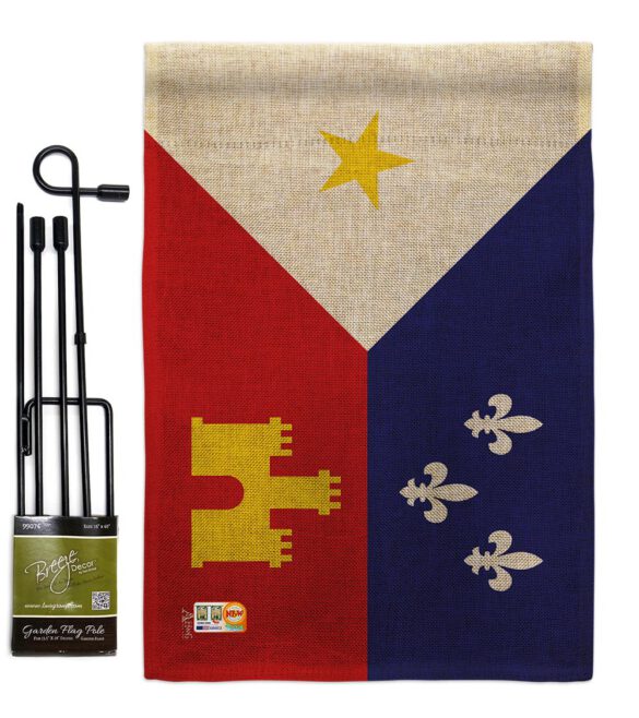 Acadiana - Nationality Flags of the World Vertical Impressions Decorative Flags HG140004 Made In USA - Image 10