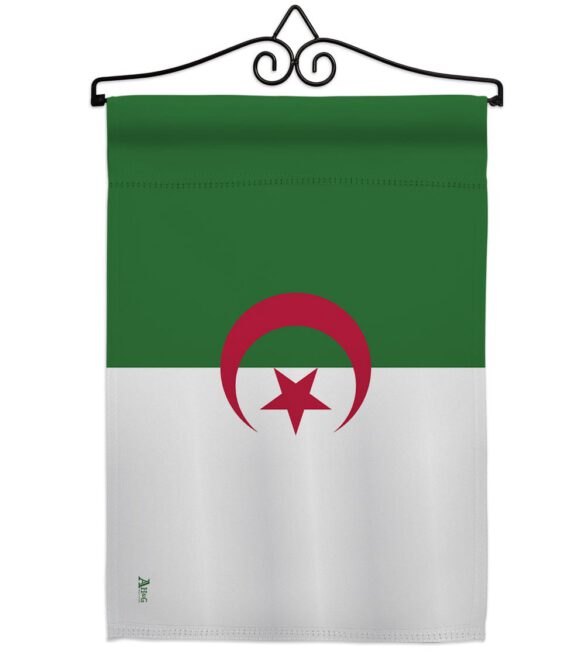 Algeria - Nationality Flags of the World Vertical Impressions Decorative Flags HG140005 Made In USA - Image 8