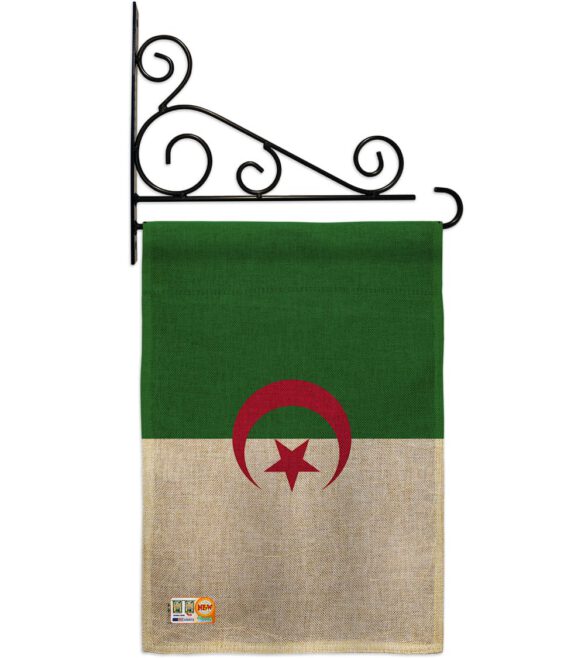 Algeria - Nationality Flags of the World Vertical Impressions Decorative Flags HG140005 Made In USA - Image 13