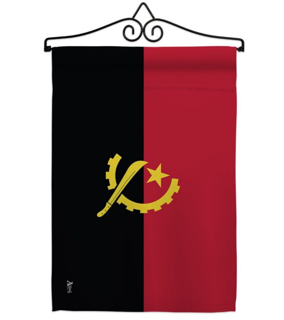 Angola - Nationality Flags of the World Vertical Impressions Decorative Flags HG140007 Made In USA - Image 8