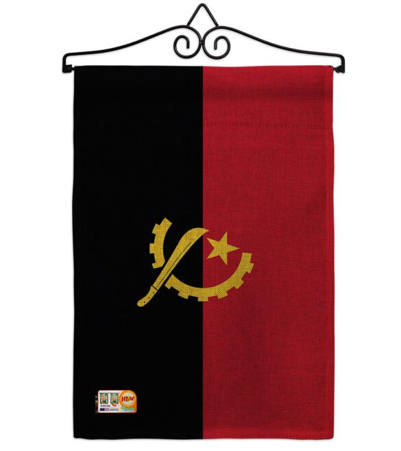 Angola - Nationality Flags of the World Vertical Impressions Decorative Flags HG140007 Made In USA - Image 11