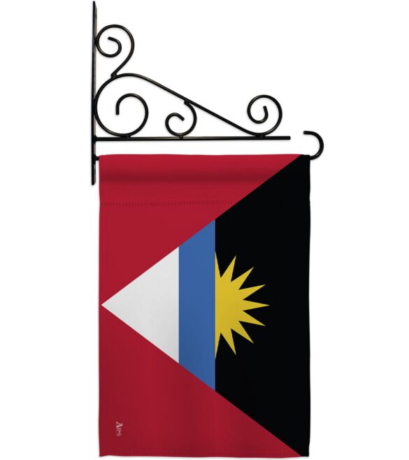 Antigua & Barbuda - Nationality Flags of the World Vertical Impressions Decorative Flags HG140009 Made In USA - Image 12
