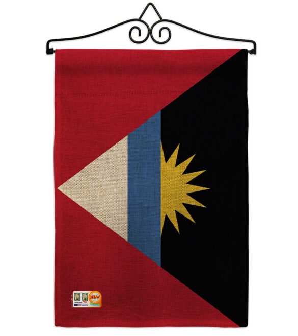 Antigua & Barbuda - Nationality Flags of the World Vertical Impressions Decorative Flags HG140009 Made In USA - Image 11