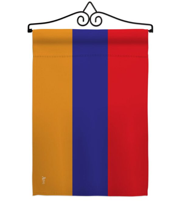 Armenia - Nationality Flags of the World Vertical Impressions Decorative Flags HG140012 Made In USA - Image 8