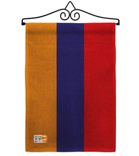 Armenia - Nationality Flags of the World Vertical Impressions Decorative Flags HG140012 Made In USA - Image 11