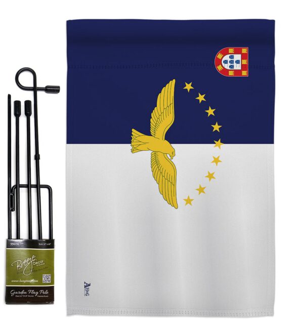 Azores - Nationality Flags of the World Vertical Impressions Decorative Flags HG140019 Made In USA - Image 5