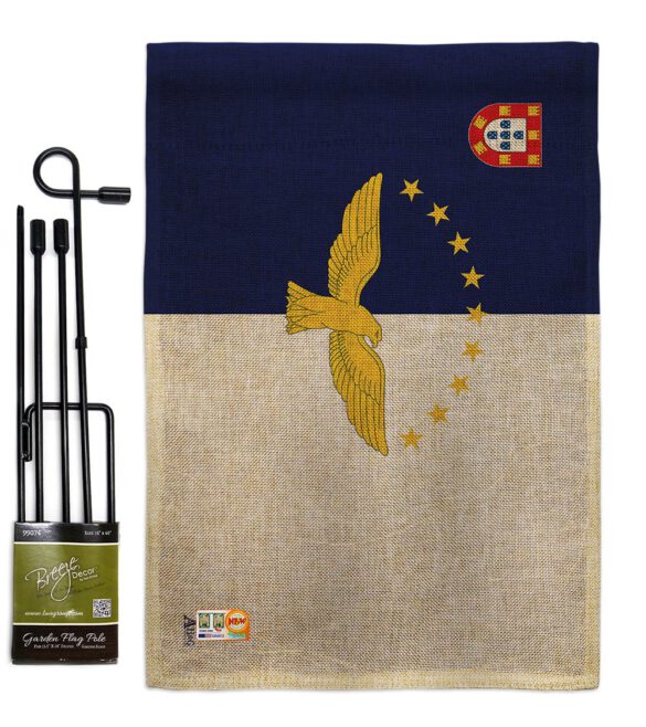 Azores - Nationality Flags of the World Vertical Impressions Decorative Flags HG140019 Made In USA - Image 10