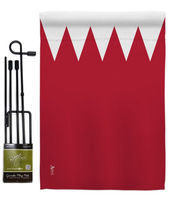 Bahrain - Nationality Flags of the World Vertical Impressions Decorative Flags HG140021 Made In USA - Image 5