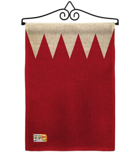 Bahrain - Nationality Flags of the World Vertical Impressions Decorative Flags HG140021 Made In USA - Image 11