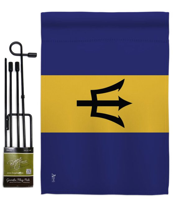 Barbados - Nationality Flags of the World Vertical Impressions Decorative Flags HG140023 Made In USA - Image 5