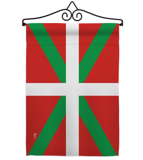 Basque Lands - Nationality Flags of the World Vertical Impressions Decorative Flags HG140024 Made In USA - Image 8