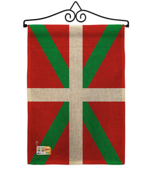 Basque Lands - Nationality Flags of the World Vertical Impressions Decorative Flags HG140024 Made In USA - Image 11