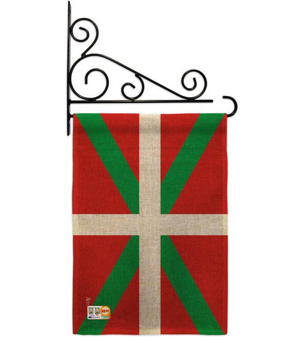 Basque Lands - Nationality Flags of the World Vertical Impressions Decorative Flags HG140024 Made In USA - Image 13