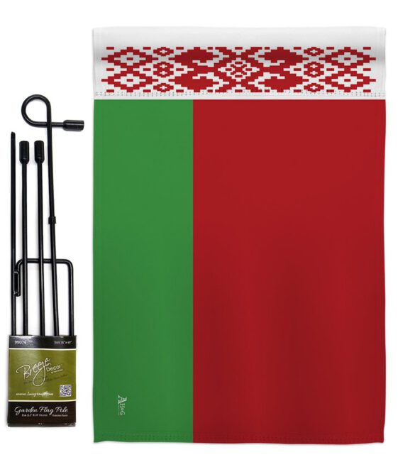 Belarus - Nationality Flags of the World Vertical Impressions Decorative Flags HG140026 Made In USA - Image 4