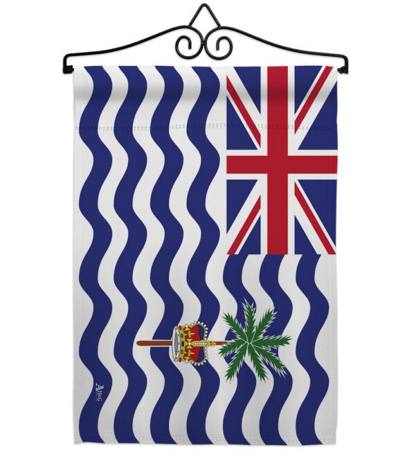 British Indian Ocean Territory - Nationality Flags of the World Vertical Impressions Decorative Flags HG140038 Made In USA - Image 7