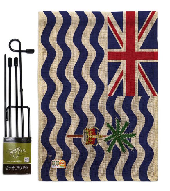 British Indian Ocean Territory - Nationality Flags of the World Vertical Impressions Decorative Flags HG140038 Made In USA - Image 9
