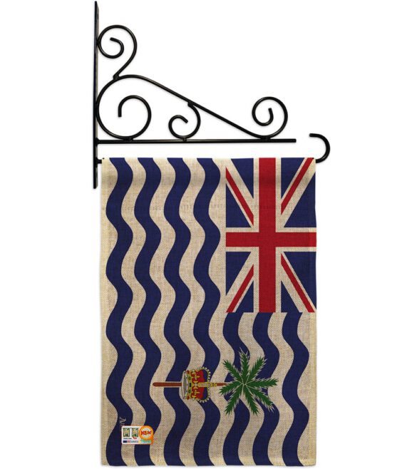 British Indian Ocean Territory - Nationality Flags of the World Vertical Impressions Decorative Flags HG140038 Made In USA - Image 12