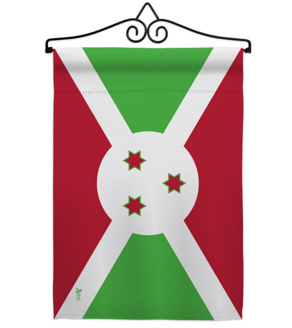 Burundi - Nationality Flags of the World Vertical Impressions Decorative Flags HG140043 Made In USA - Image 7