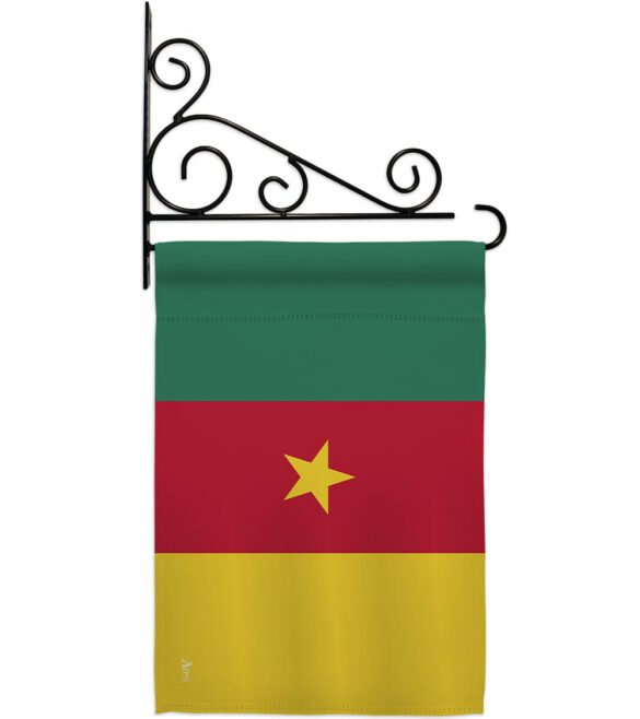 Cameroon - Nationality Flags of the World Vertical Impressions Decorative Flags HG140045 Made In USA - Image 11