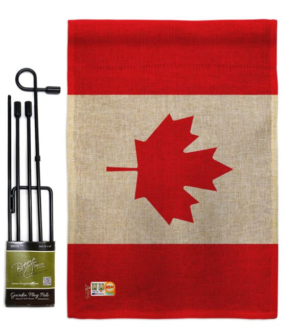Canada - Nationality Flags of the World Vertical Impressions Decorative Flags HG140046 Made In USA - Image 9